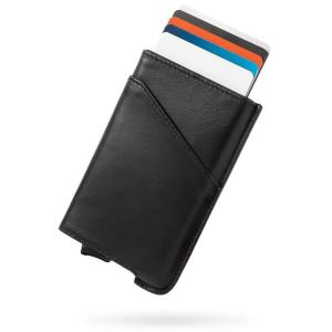zepirion Quick Wallet 2 Leather クレジットカードケース 本革 スキミ...