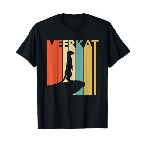 Meerkat ミーアキャット 動物 Tシャツ｜ogawashop