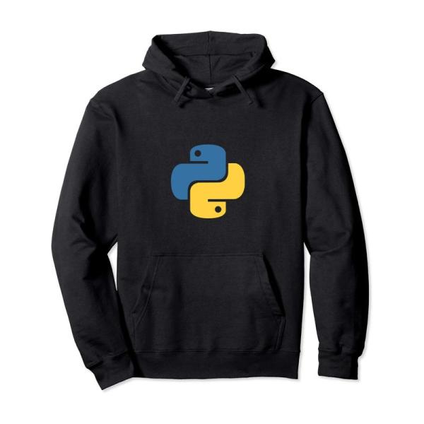 開発者向けの公式Pythonロゴ パーカー