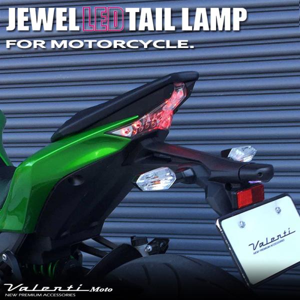 ヴァレンティ ジュエル LEDテールランプ KAWASAKI　NINJA400/250 Z400/2...
