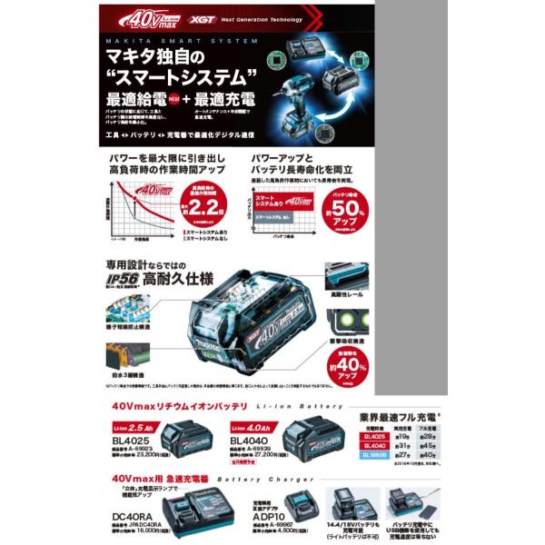 マキタ　充電器用互換アダプタ　ADP10　A-69967