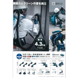 マキタ 充電式背負集じん機 VC009GZ 本...の詳細画像2
