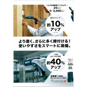 マキタ 充電式ペンインパクトドライバ TD02...の詳細画像1