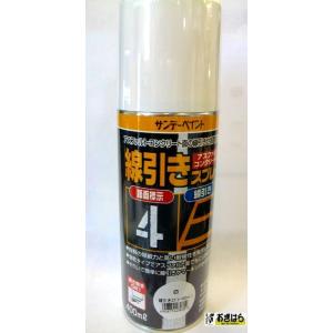 サンデーペイント　アスファルト用　線引きスプレー　白　400ｍｌ｜ogihara-k