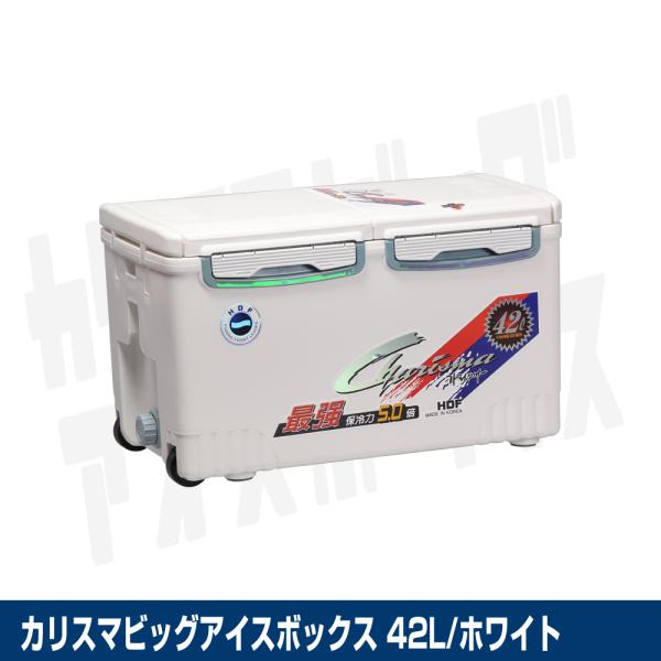 (HDF) カリスマビッグアイスボックス 42L/ホワイト (HDF42W)