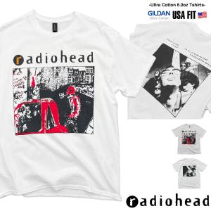 レディオヘッド Radiohead ロックTシャツ バンドTシャツ 半袖 メンズ