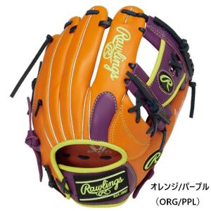 軟式 野球グラブ 内野手用 ローリングス HYPER TECH COLOR SYNC GR3FHTCN62 サイズ11.25インチ GR3FHTCN62 2023年秋冬モデル 送料無料｜oguspo