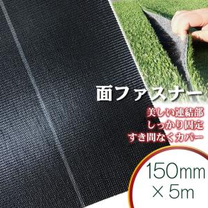 150mm巾×5m 人工芝 連結部 連結 接続 中央部 面ファスナー マジックテープ 施工 固定 杭 芝生 ガーデニング 園芸 DIY 花壇 家庭菜園 屋上緑化 ベランダ テラス