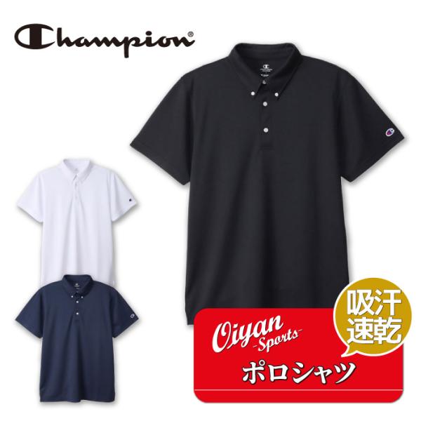 25fw チャンピオン CHAMPION C3-XS397 BD POLO ポロシャツ トップス 半...