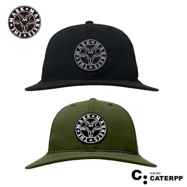 ポイント消化　送料無料　帽子　男性　メンズ　キャップ　フラットブリムキャップ　撥水　スケボー　スケー...