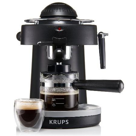 KRUPS クラップス社 XP1000 Espresso Machine with Frothing...