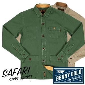 Benny Gold（ ベニーゴールド ）【 SAFARI SHIRT 】サファリシャツ