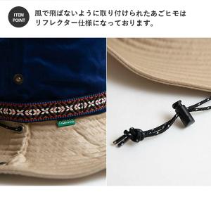 帽子 メンズ レディース サファリハット アド...の詳細画像3