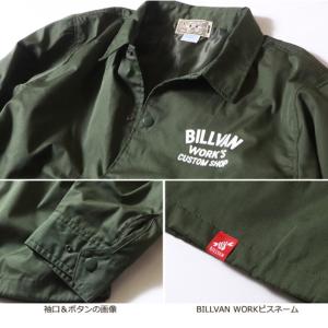 BILLVAN WORKS コーチジャケット ...の詳細画像3