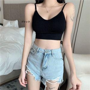 ブラジャー ハーフトップ カップ付 ソフト素材...の詳細画像3