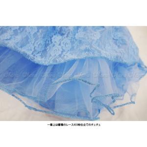 バレエレオタード 子供用 半袖 チュチュ付 股...の詳細画像5