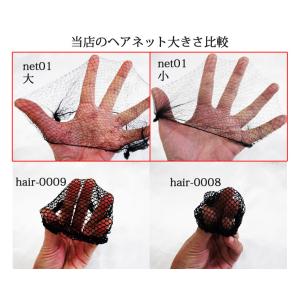 シニヨンヘアネット 10個入 使い捨て アシア...の詳細画像3