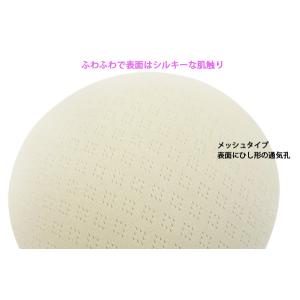 ブラパッド1ペア【ベージュ】シルキー 通気孔 ...の詳細画像2