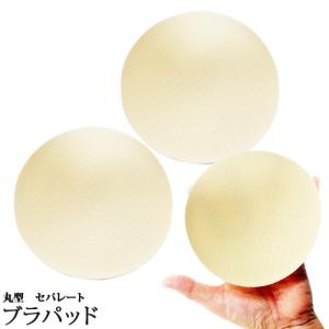 ブラパッド1ペア【ベージュ】シルキー 通気孔 ブラインサートカップ ブラカップ 円形 メッシュタイプ 丸型