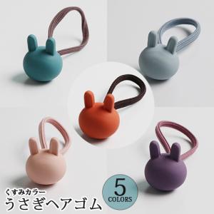 MY mama ゆめかわ ヘアゴム 3連 6本入り パープル系 ブルー系 セット
