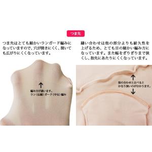 1足あたり1220円 マチ付き日本製穴あきバレ...の詳細画像5
