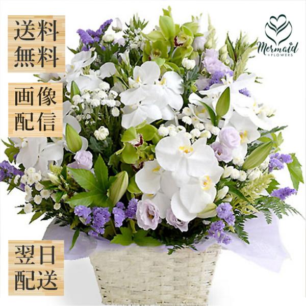 お供え お悔やみ 花 お盆 初盆 新盆 お彼岸 関東盆   ギフト 法要 命日 供花 アレンジ 敬老...