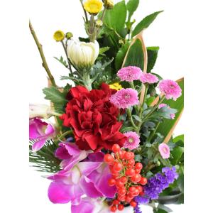 迎春 正月 仏花 生花 フラワー 松竹梅入り ...の詳細画像2