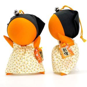 さるぼぼ 特大サイズ ジャンボ ぬいぐるみ BIG 黄色 金運 お守り 飛騨