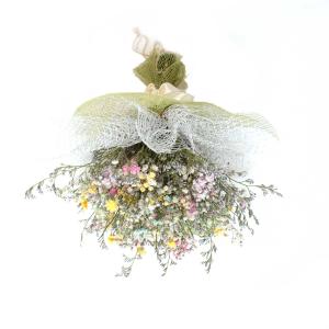 ドライフラワー カスミソウ かすみ草 ミニブーケ インテリア 飾り 花 ギフト プレゼント 贈り物