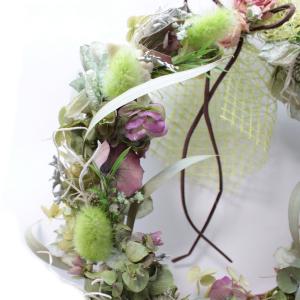 ドライフラワー リース Lサイズ(20cm)イ...の詳細画像1