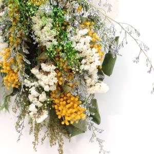 ドライフラワー 春色スワッグ 花束 インテリア...の詳細画像2