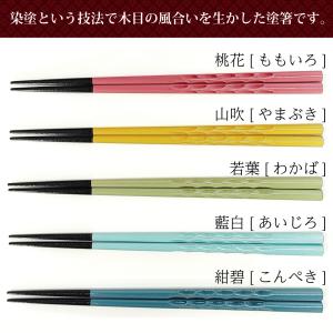 箸 箸セット 食洗機対応 もちやすい 木彫り箸...の詳細画像2