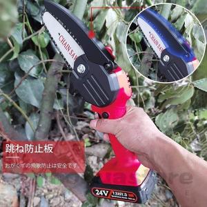 充電式チェーンソー 進化版 電動 強力 ハンド...の詳細画像2