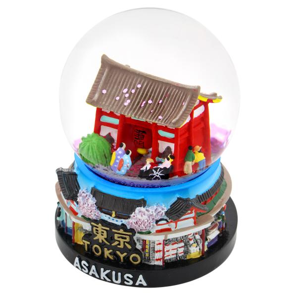 【ご当地スノードーム】2026新作 東京 浅草 お土産 観光 雪 インテリア おしゃれ 置物  飾り...