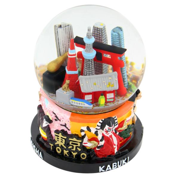【ご当地スノードーム】2026新作 東京ミックス お土産 観光 雪 インテリア おしゃれ 置物  飾...