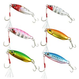 メタルジグ 40g 4個セット 格安 ダブルアシストフック ライト