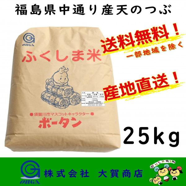 5年産 お米 米 天のつぶ ブランド米 25kg 白米 安い 美味い 送料無料 福島県中通り産天のつ...