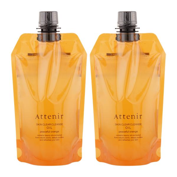 [2個セット]Attenir アテニア スキンクリアクレンズ オイル エコパック 350ml ピース...