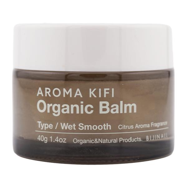 AROMA KIFI アロマキフィ オーガニックバーム ウェットスムース 本体 40g シトラス ビ...