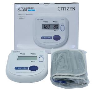 CITIZEN シチズン 上腕式血圧計 CH-452 ソフトカフ 管理医療機器 大人 簡単 上腕式血圧計 健康管理 見やすい