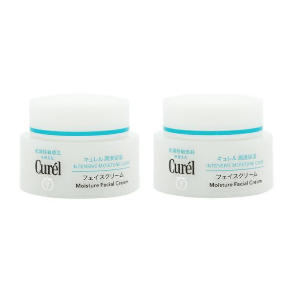 [2個セット]Curel キュレル 潤浸保湿フェイスクリーム 40g 花王 保湿 敏感肌 乾燥肌 低...