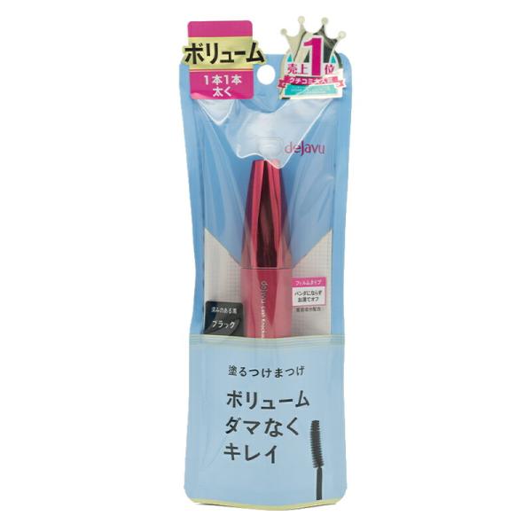 dejavu デジャヴュ 塗るつけまつげ ボリュームタイプ ラッシュノックアウト エクストラボリュー...