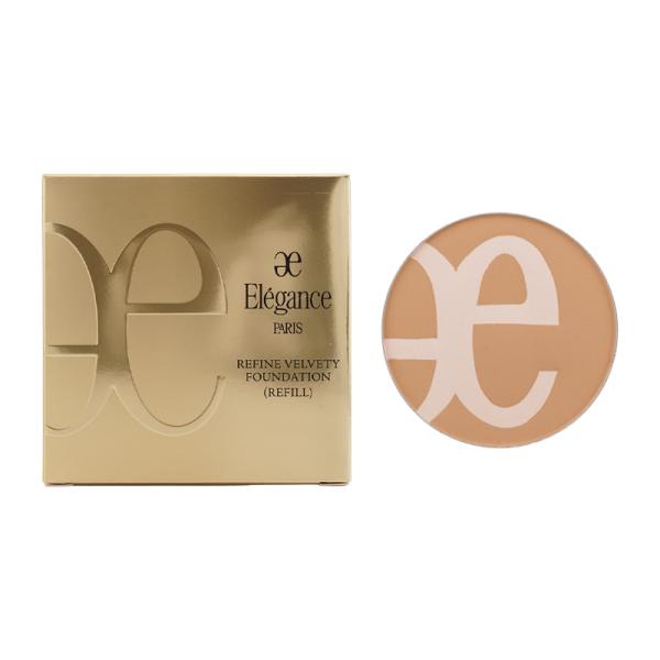 Elegance エレガンス リファイン ヴェルヴェティ ファンデーション NA203  レフィル ...