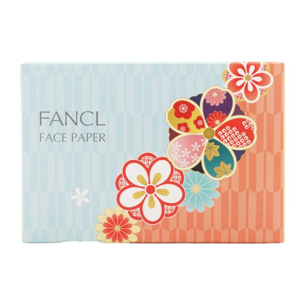 FANCL ファンケル フェイスペーパー （あぶらとり紙）大判タイプ 80枚x5セット 五色 油とり...