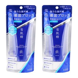 [2個セット]雪肌精 スキンケア UV エッセンス ジェル N SPF50+ PA++++ 90g 日焼け止めジェル 顔・からだ用[ギフトラッピング対応]