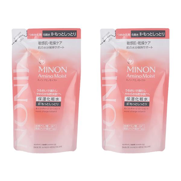[2個セット]MINON ミノン アミノモイスト モイストチャージ ローションII もっとしっとりタ...