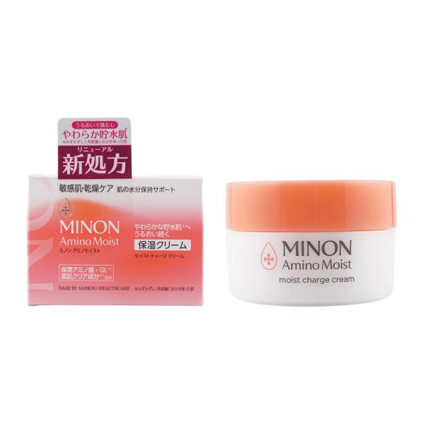 MINON ミノン アミノモイスト モイストチャージ クリーム 本体 40g 無香料 フェイスクリー...
