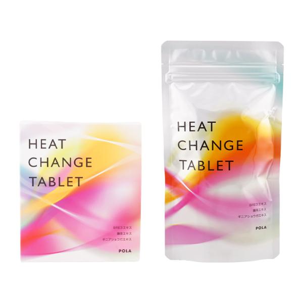 POLA ポーラ ヒート チェンジ タブレット お徳用 1g×90粒 90日分 ハーバルレモン風味 ...