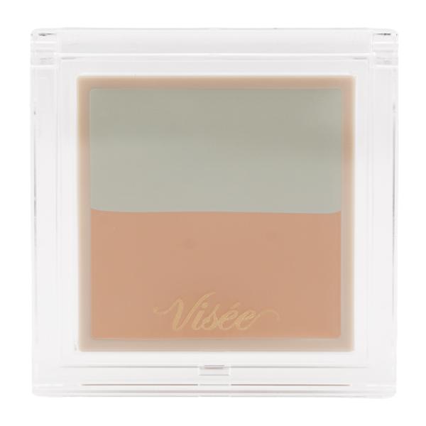 Visee ヴィセ カラーデュオ トリック コンシーラー 02 グリーントリック ナチュラルベージュ...