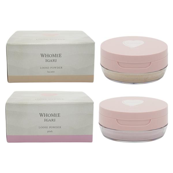 whomee フーミー [2種類から選べる]ルースパウダー ファンデーション 化粧下地 フェイスパウ...